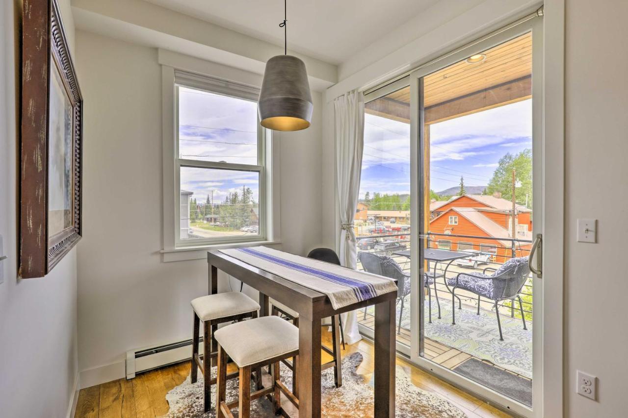 Grand Lake Condo With Balcony And Mountain Views Экстерьер фото